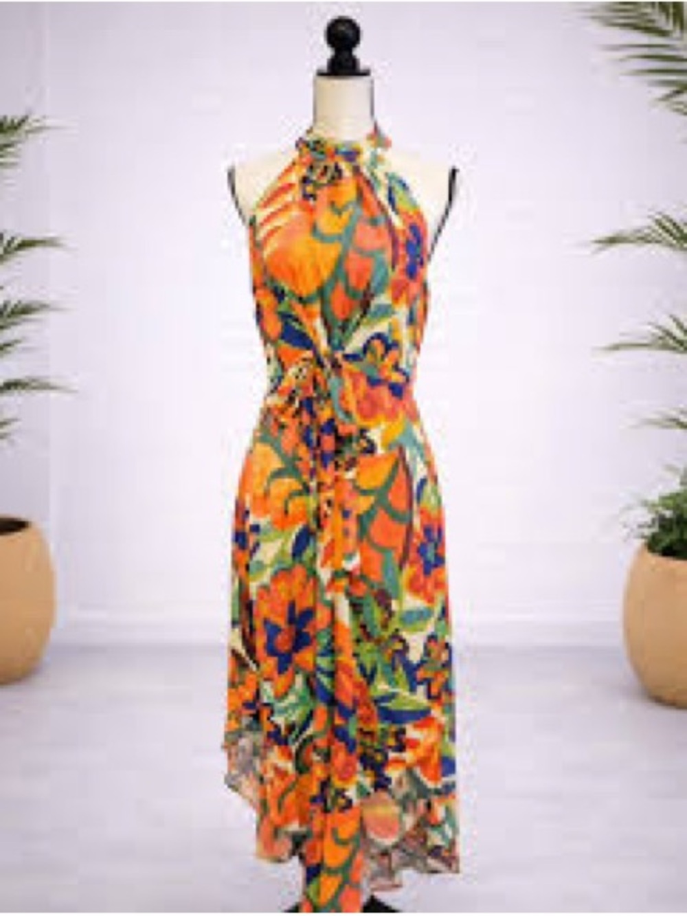 Floral Halter Jumper